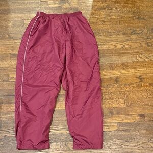 Men’s Maroon Track Pants